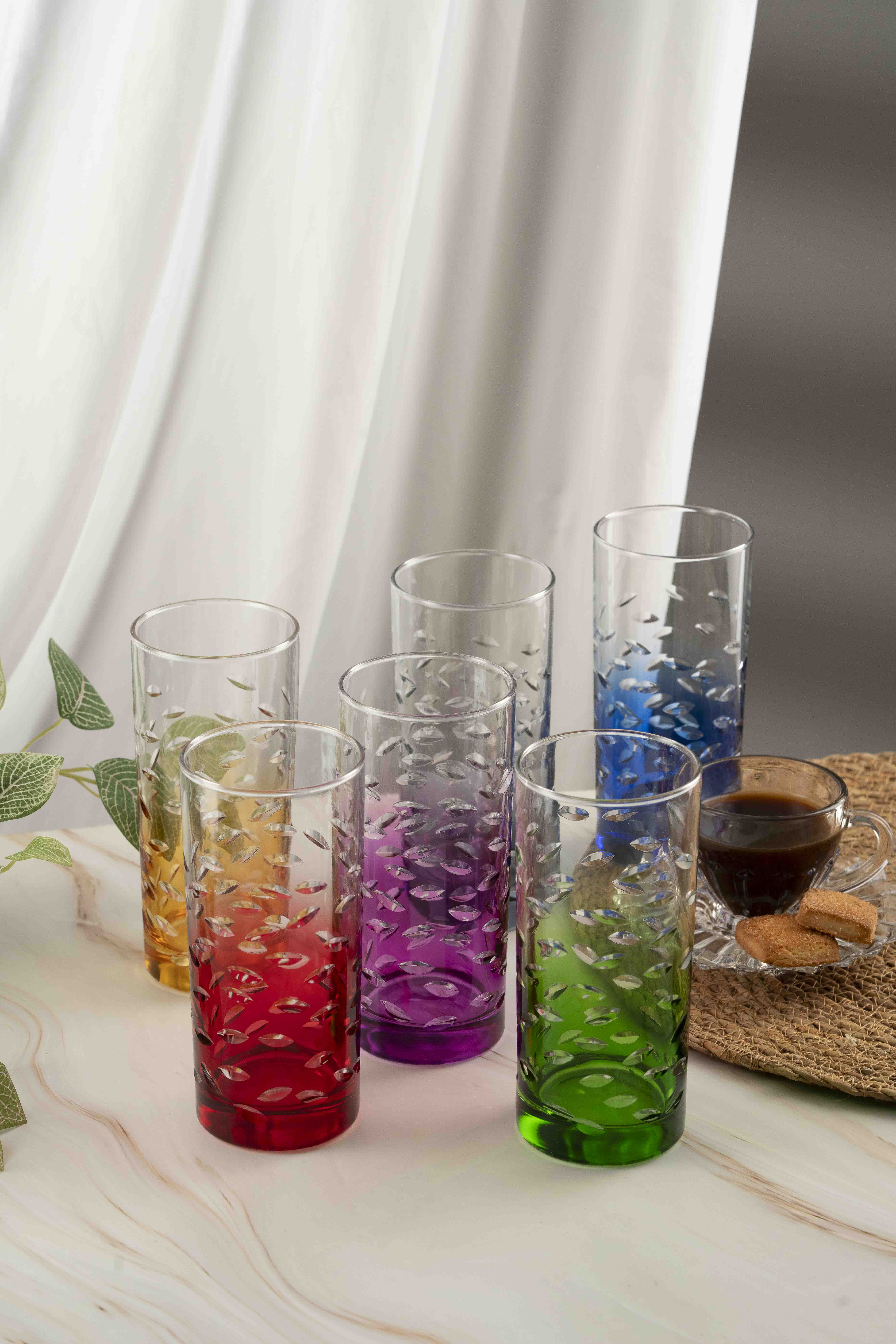 Barley Tall Water Glass 485ml
