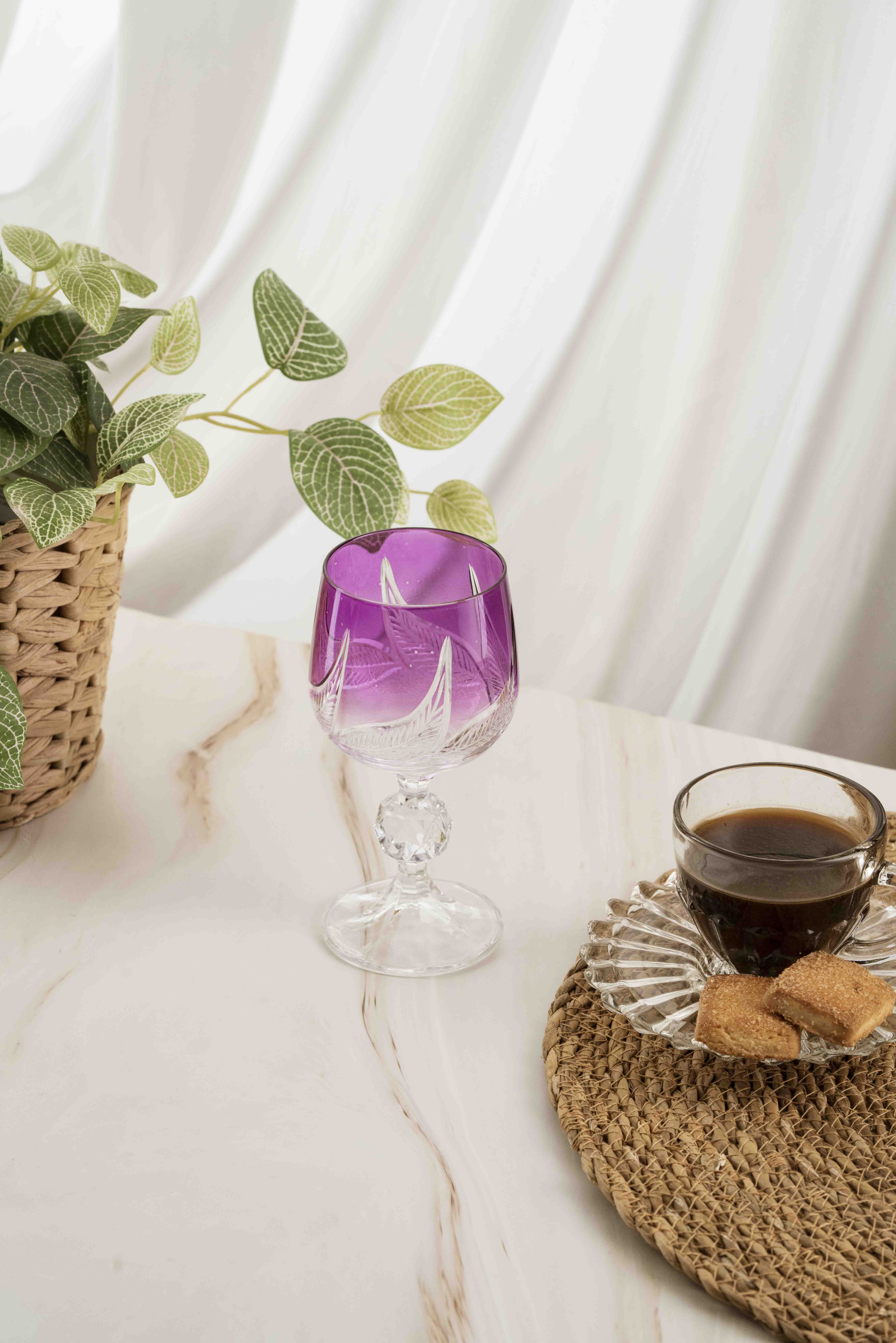 Leaf Crystal Coffee Side 150ml