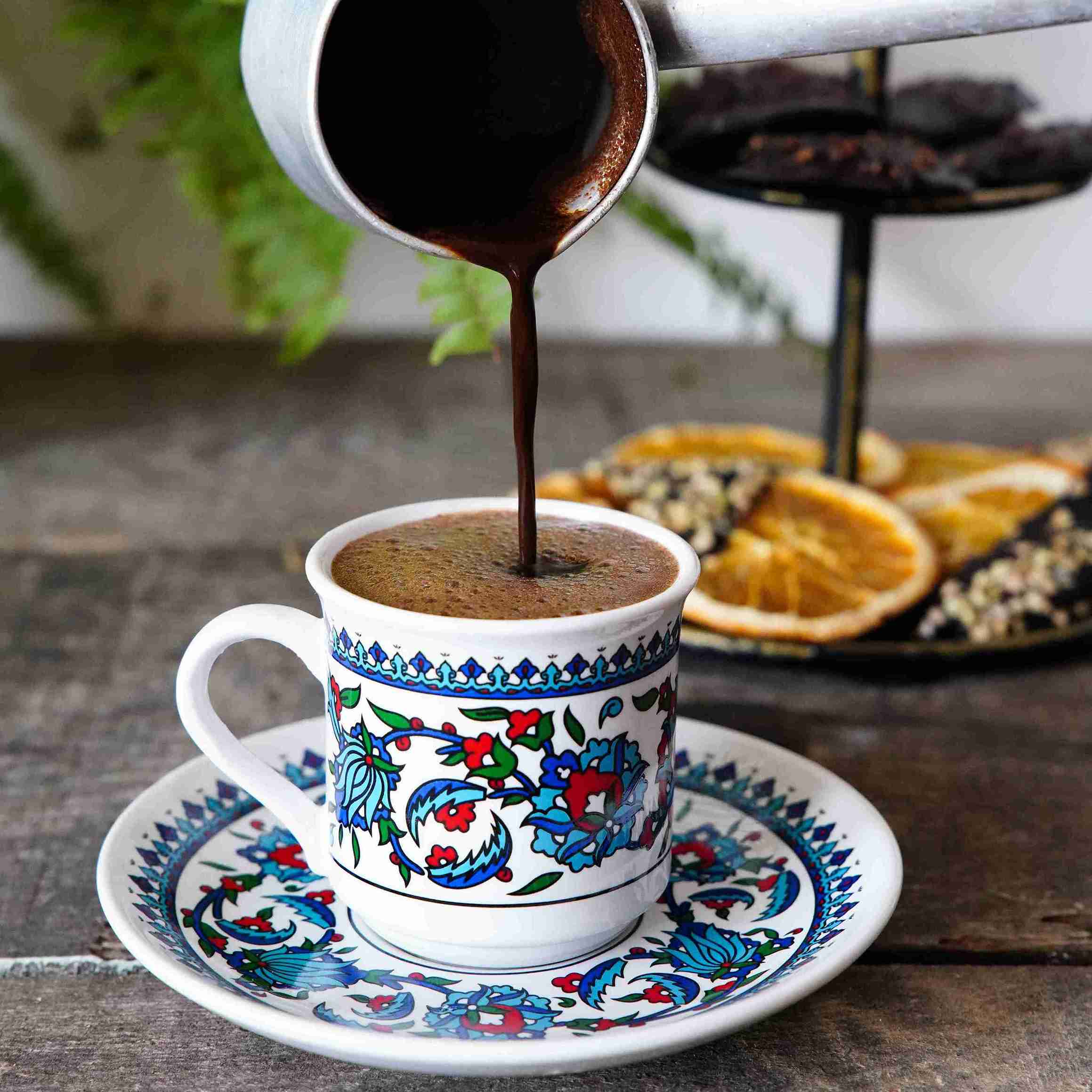 Topkapi Turkish Coffee Cup Set