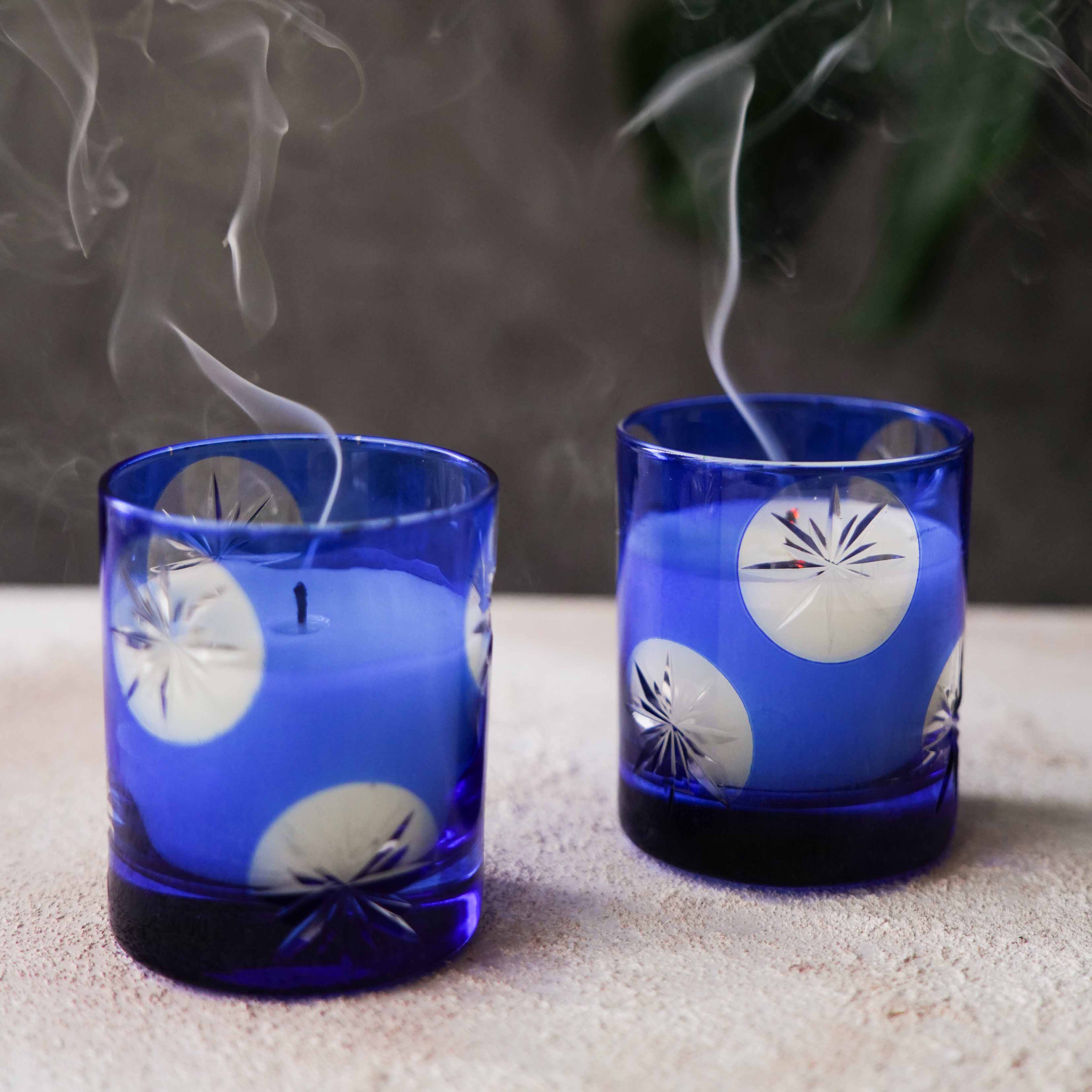 Star Pattern Blue